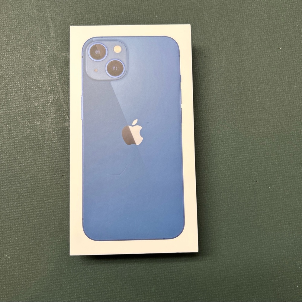 BOX ONLY Original iPhone‎ 13
Blue 128Gb EMPTY BOX ONLY